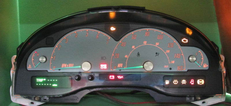 02 FORD THUNDERBIRD INSTRUMENT GAUGE CLUSTER SPEEDOMETER TACH 132k REB