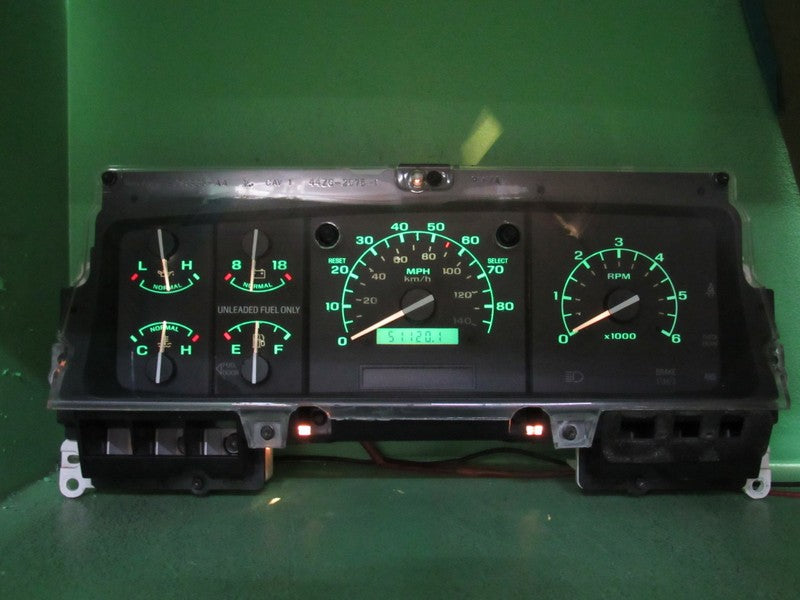 92-93 FORD BRONCO F150 F250 INSTRUMENT GAUGE CLUSTER SPEEDO TACH 51k T