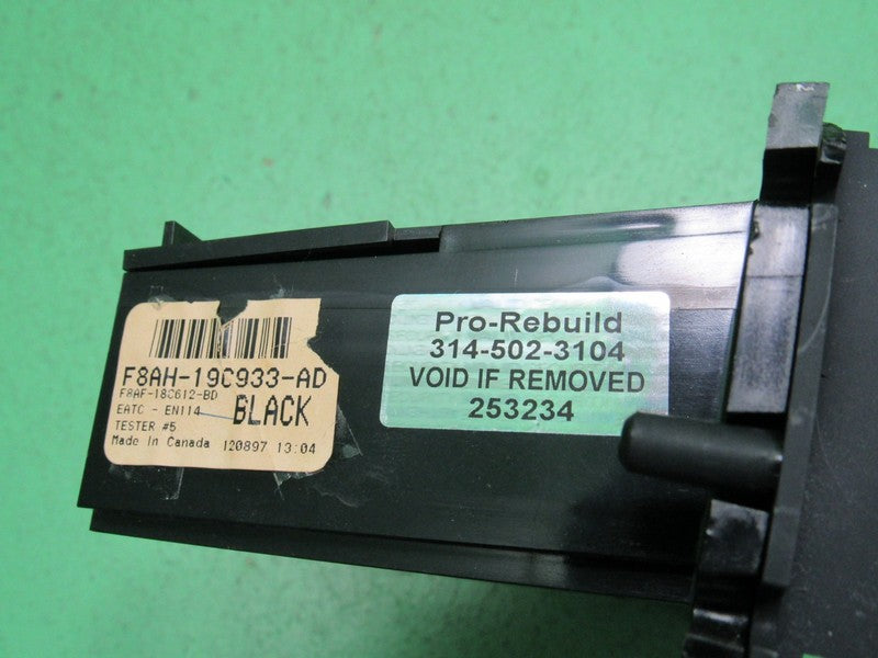 98-00 CROWN VIC EATC AUTOMATIC CLIMATE HEATER CONTROL F8AH-19C933-AD R