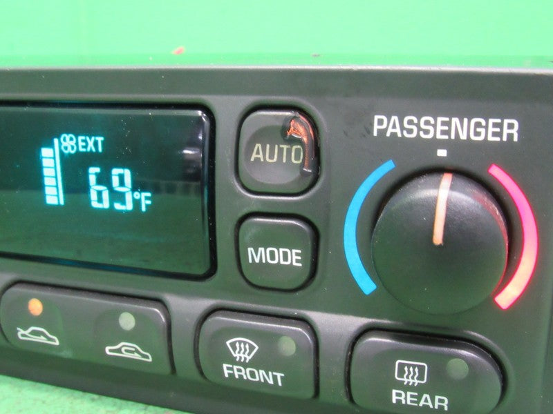 16254311 98-99 CORVETTE C5 AC DIGITAL CLIMATE TEMP HEATER CONTROL REBU