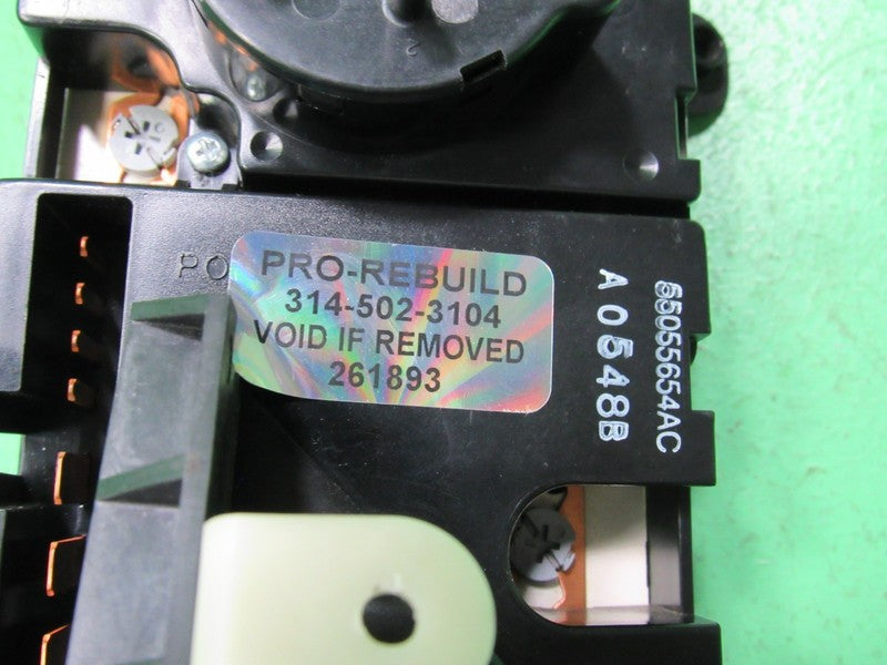 55055654AC 98 DODGE RAM A/C AC HEATER MANUAL CLIMATE TEMP CONTROL REBU