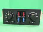 15107753 SILVERADO TAHOE SIERRA YUKON AC MANUAL CLIMATE CONTROL LED RE