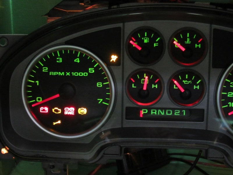 06 F150 FX4 INSTRUMENT GAUGE CLUSTER GAUGES SPEEDO TACH MILEAGE PROG 7