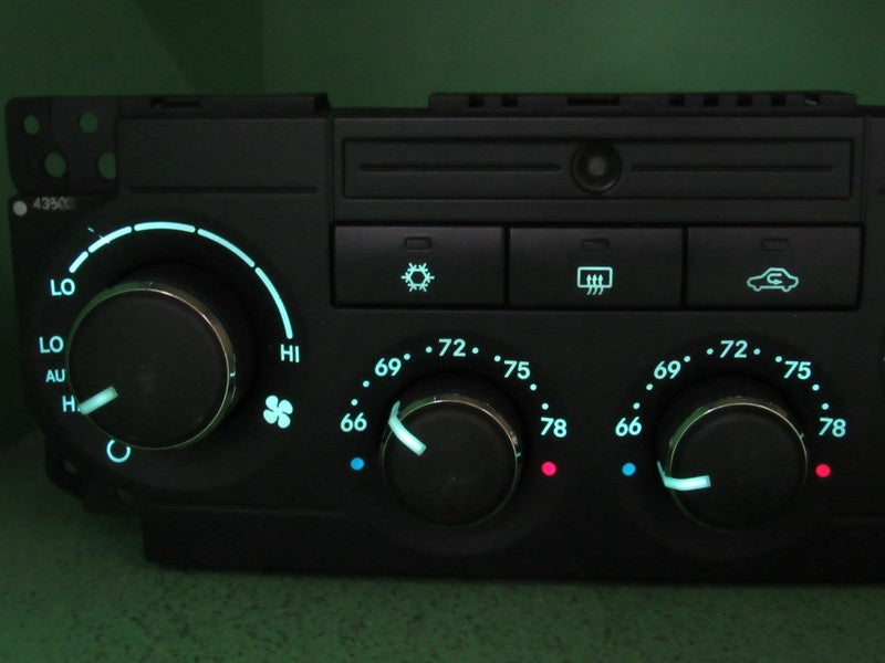 05-07 COMMANDER GRAND CHEROKEE A/C AUTO DIGITAL CLIMATE TEMP CONTROL R