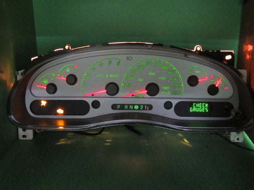 04-05 EXPLORER SPORT TRAC INSTRUMENT GAUGE CLUSTER GAUGES SPEEDO TACH 