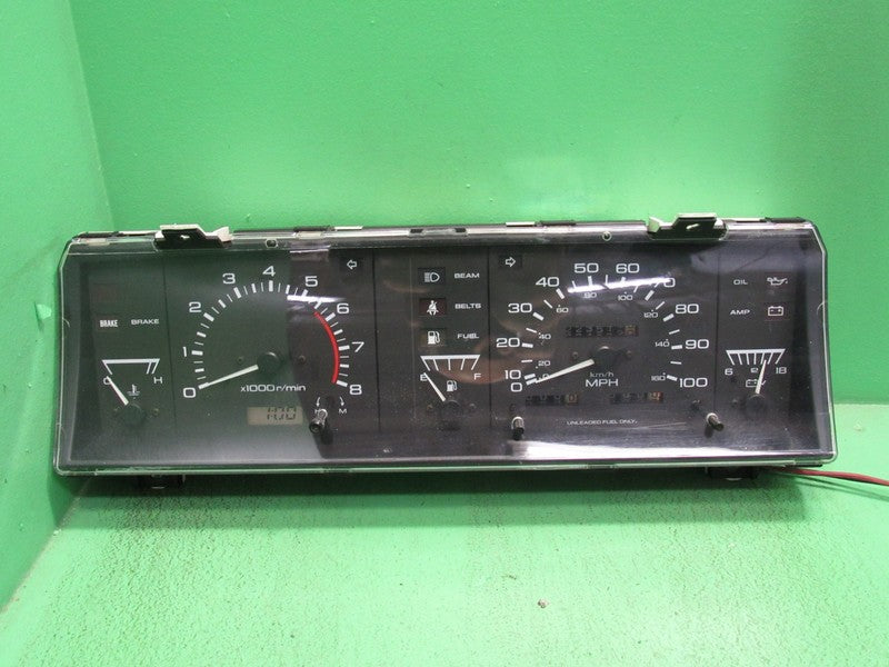 90-92 PATHFINDER PICKUP INSTRUMENT GAUGE CLUSTER SPEEDOMETER TACH 188k