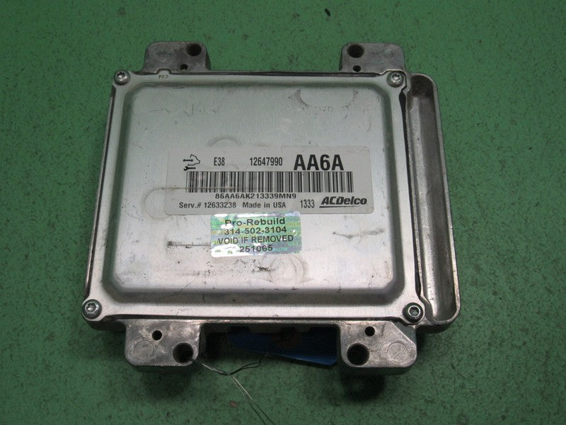 12633238 E38 LS GEN 4 CHEVY L20 4.8L 4L60 PCM ECM ECU ENGINE COMPUTER 