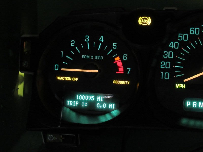 02-05 BUICK LESABRE INSTRUMENT GAUGE CLUSTER GAUGES SPEEDO TACH MILEAG