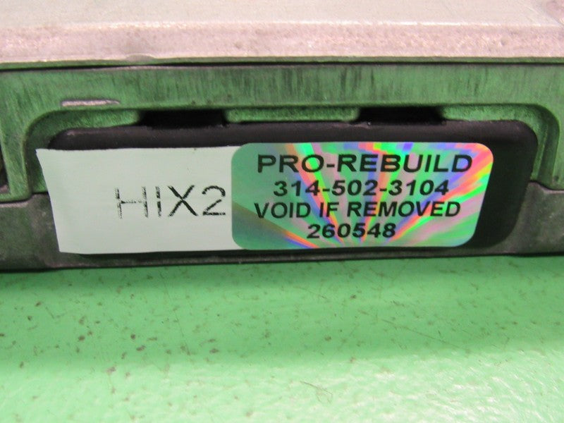 HIX2 Ford F150 4.9L MT ECU ECM PCM ENGINE COMPUTER F6TF-12A650-BC REBU