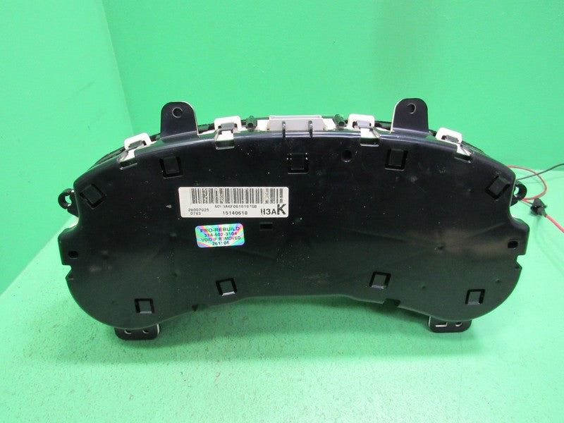 06-09 TRAILBLAZER INSTRUMENT GAUGE CLUSTER SPEEDOMETER MILEAGE PROG RE