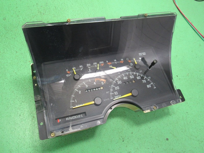 94 C/K TRUCK SUBURBAN INSTRUMENT GAUGE CLUSTER SPEEDO TACH 492k REBUIL