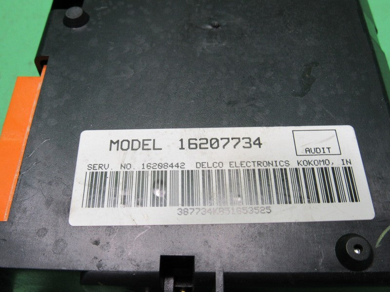 95 BUICK LESABRE HEATER AC CLIMATE CONTROL HVAC PROGRAMMER 16207734 TE