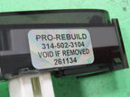 03-08 TOYOTA MATRIX DIGITAL CLOCK DASH DISPLAY SCREEN 83910-02100 REBU