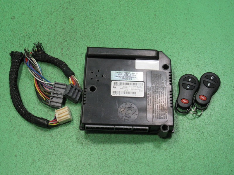 56049072AI 02-04 DODGE DAKOTA BCM CTM CENTRAL TIMING BODY MODULE PROGR