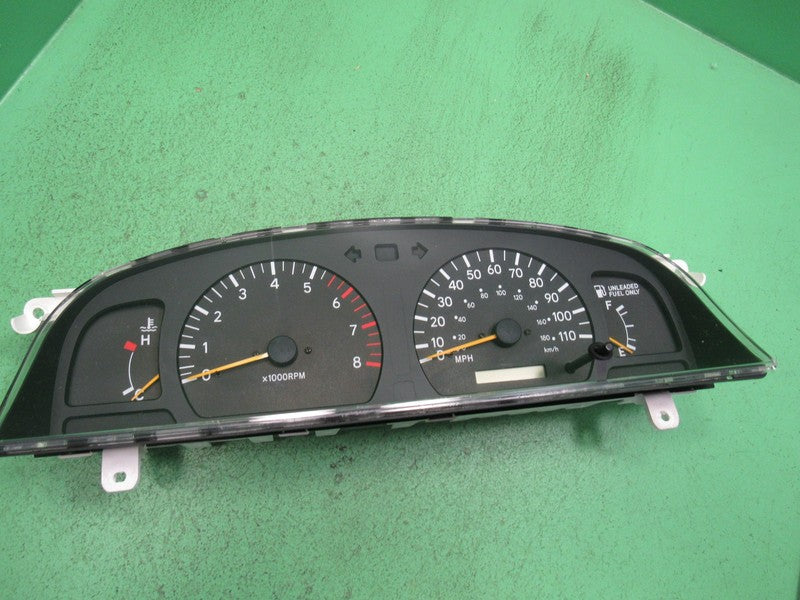 98-00 TOYOTA TACOMA M/T INSTRUMENT GAUGE CLUSTER SPEEDO TACH 353K TEST