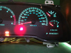 98 DODGE RAM GAS INSTRUMENT GAUGE CLUSTER SPEEDOMETER TACH 131K TESTED