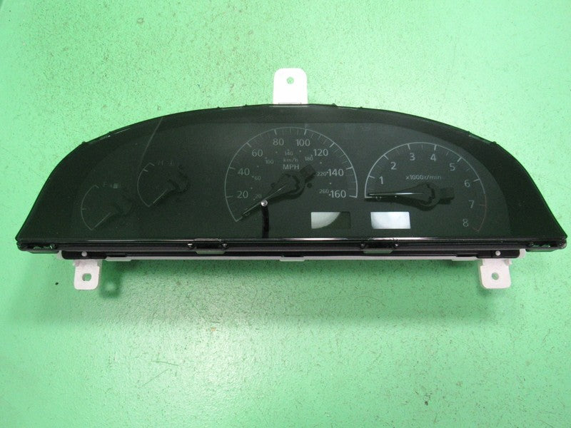 02-04 I35 BASE INSTRUMENT GAUGE CLUSTER GAUGES SPEEDO TACH 118k TESTED
