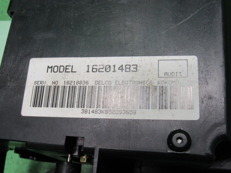 96 OLDS 88 LSS HEATER AC CLIMATE CONTROL HVAC PROGRAMMER 16201483 TEST