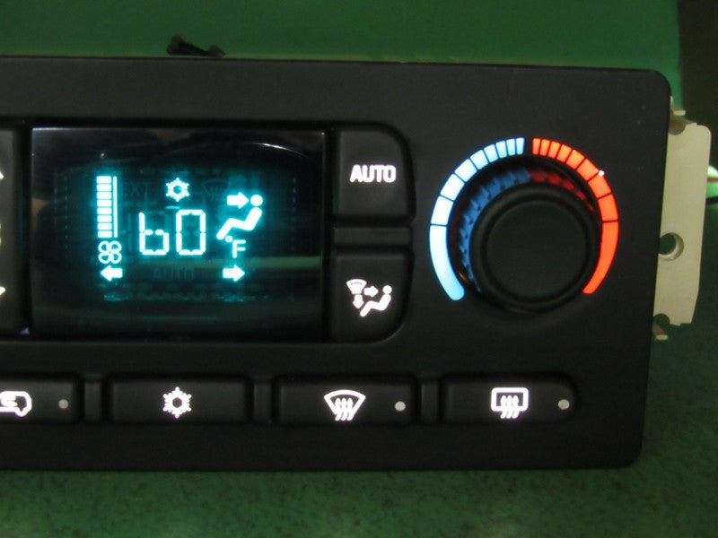 10367041 TAHOE ESCALADE SILVERADO AC DIGITAL CLIMATE TEMP CONTROL LED 