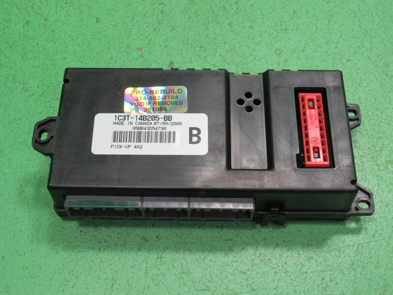 01 F250 F350 SUPER DUTY BCM GEM MULTIFUNCTION MODULE 1C3T-14B205-BB RE