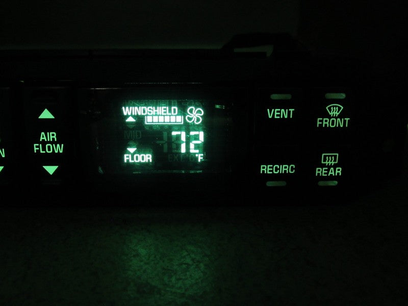 16202304 97-05 BUICK PARK AVE AC DIGITAL CLIMATE TEMPERATURE CONTROL R