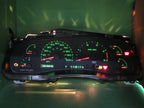 02-03 F250 F350 DIESEL INSTRUMENT GAUGE CLUSTER GAUGES SPEEDO TACH 165