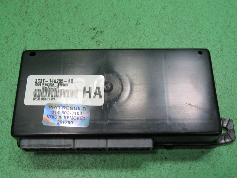 02-03 F250 F350 SD EXCURSION TCCM TRANSFER CASE MODULE 3C3T-14B205-AB 
