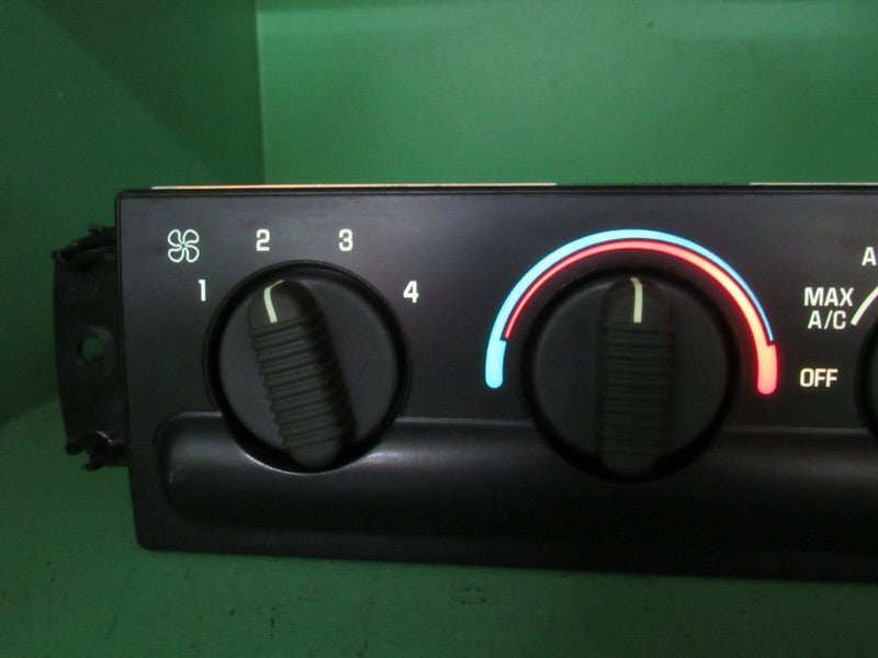 16250535 99-05 S10 BLAZER ENVOY C60 A/C MANUAL CLIMATE TEMP CONTROL RE