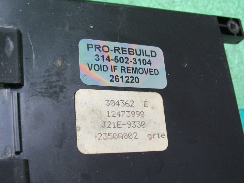 12473998 SILVERADO YUKON TAHOE SIERRA POWER SEAT CONTROL MEMORY MODULE