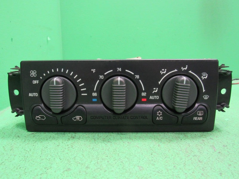 15060162 00-02 TAHOE SILVERADO YUKON A/C AUTO CLIMATE TEMP CONTROL REB