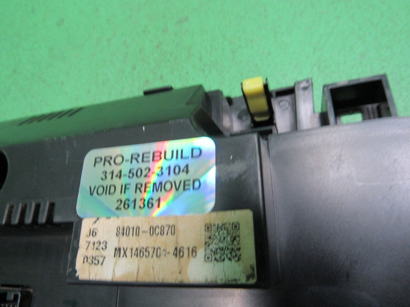 07-09 TOYOTA TUNDRA DIGITAL CLIMATE HEATER CONTROL TEMP 84010-0C870 RE