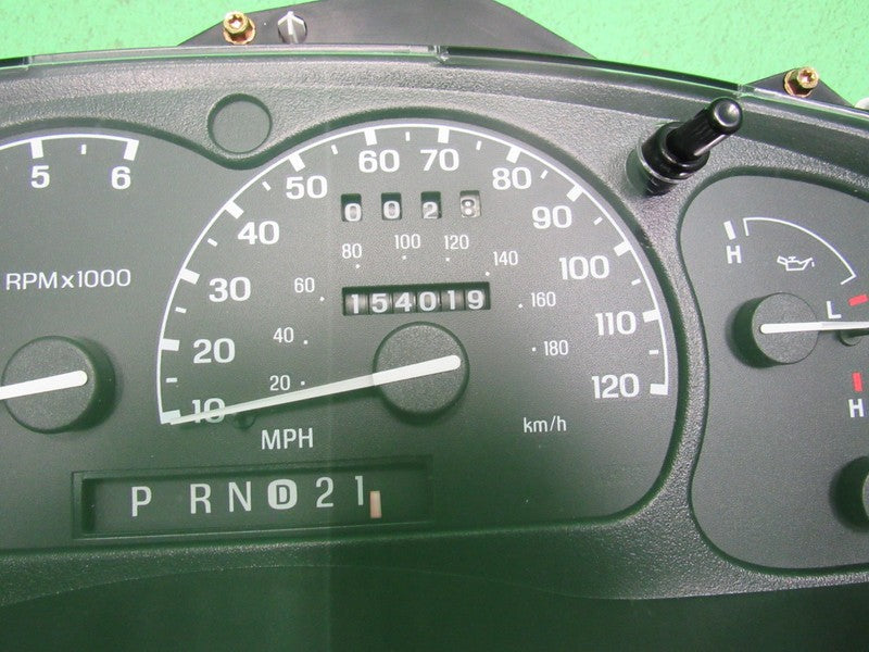 01-03 FORD RANGER INSTRUMENT GAUGE CLUSTER SPEEDOMETER TACH 154K REBUI