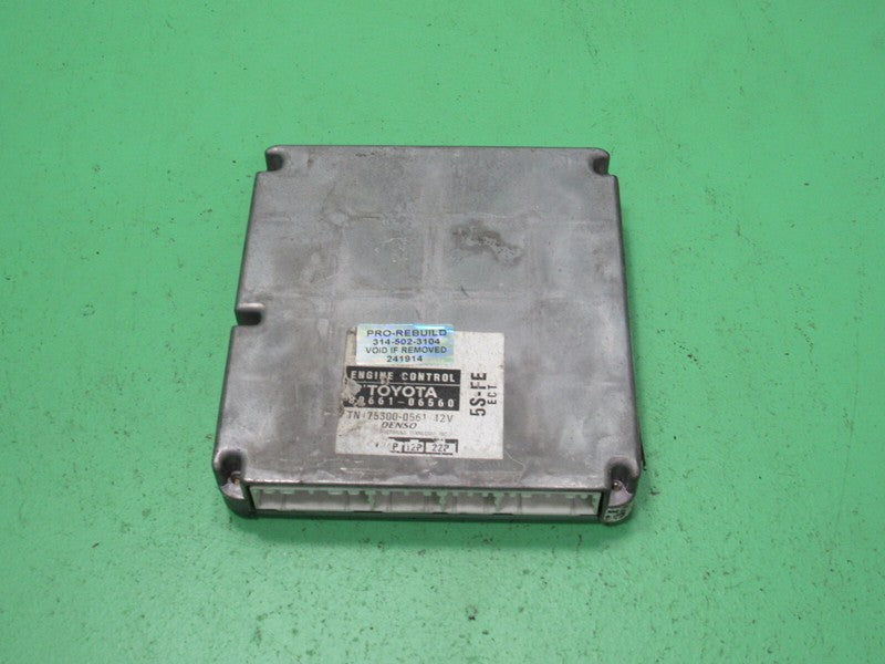 89661-06560 98 TOYOTA CAMRY 4 cyl 5S-FE ECU ECM ENGINE COMPUTER REBUIL