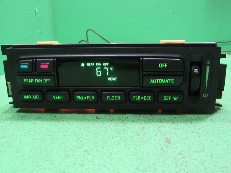99-01 EXPLORER EATC AUTOMATIC CLIMATE HEATER CONTROL XL2H-19C933-AB RE
