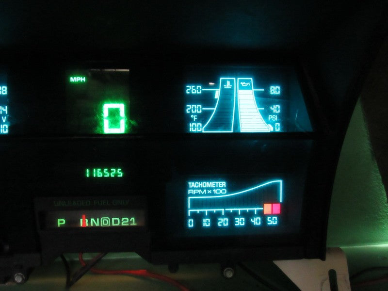 16159965 88-94 CHEVY BLAZER JIMMY DIGITAL INSTRUMENT CLUSTER GAUGE REB