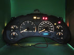 01-04 S-10 SONOMA 4.3 MT INSTRUMENT GAUGE CLUSTER SPEEDO TACH MILEAGE 