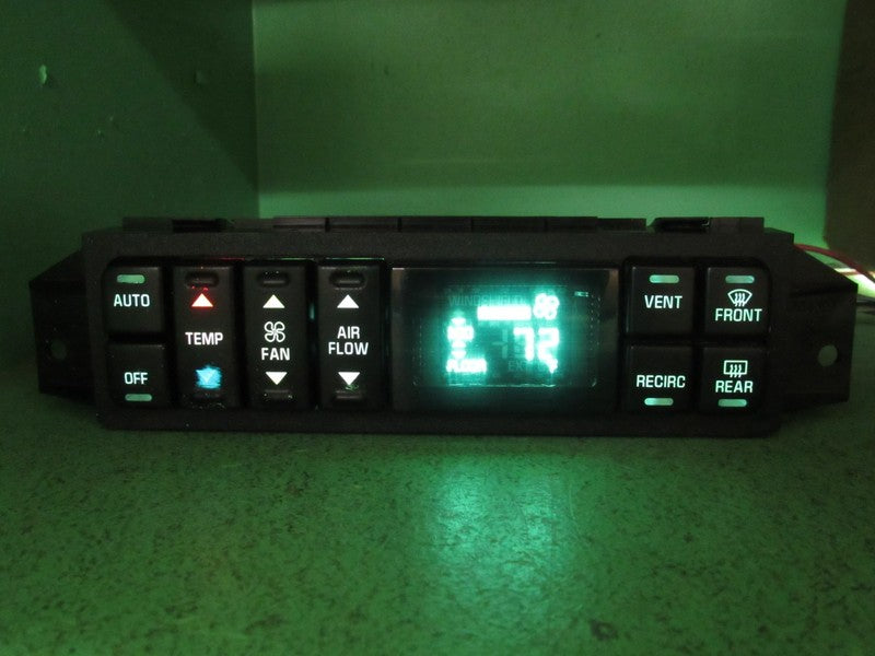 16202304 97-05 BUICK PARK AVE AC DIGITAL CLIMATE TEMPERATURE CONTROL R