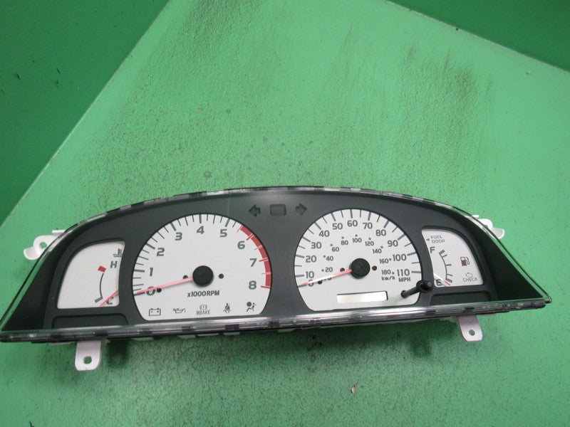 01-04 TOYOTA TACOMA 2.7 MT INSTRUMENT GAUGE CLUSTER SPEEDO TACH 308K T