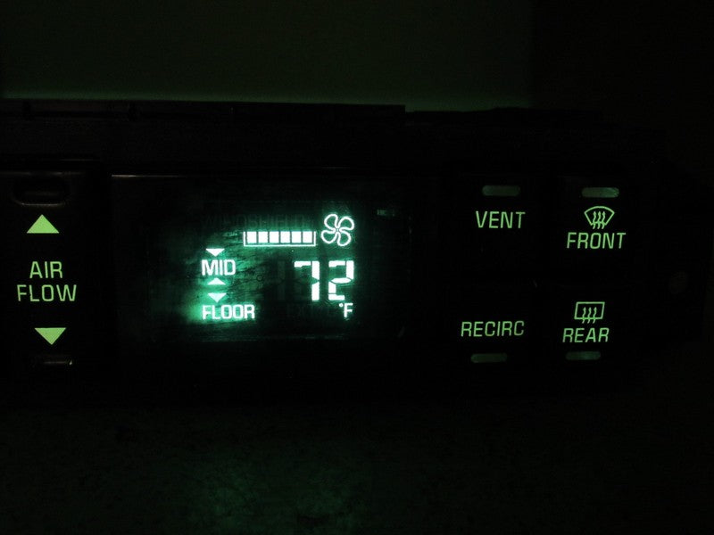 16202304 97-05 BUICK PARK AVE AC DIGITAL CLIMATE TEMPERATURE CONTROL R