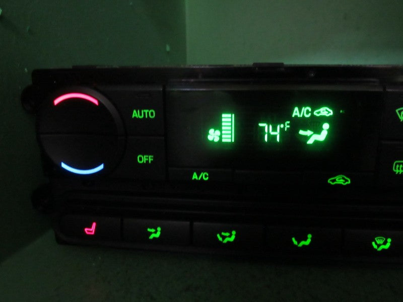 04-08 FORD F150 EATC AUTOMATIC CLIMATE HEATER CONTROL 4L34-18C612-CF R