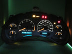 01-04 BLAZER S-10 SONOMA INSTRUMENT GAUGE CLUSTER SPEEDO TACH MILEAGE 