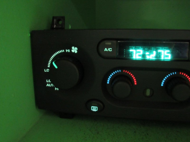 03-04 JEEP GRAND CHEROKEE A/C AUTO DIGITAL CLIMATE TEMP CONTROL REBUIL