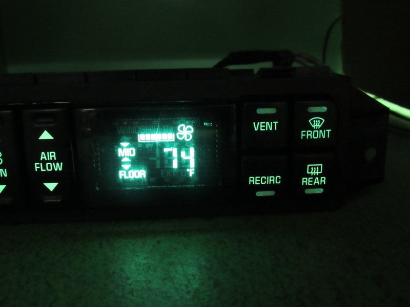 16202304 97-05 BUICK PARK AVE AC DIGITAL CLIMATE TEMPERATURE CONTROL R