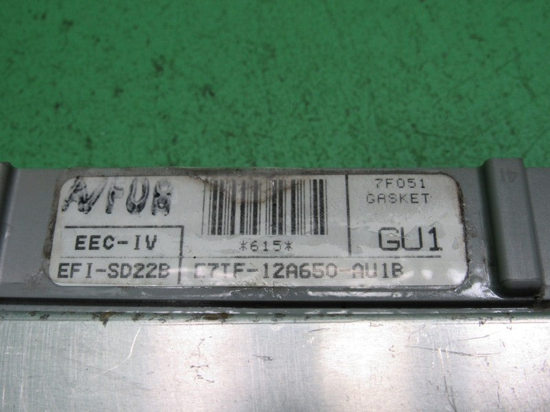 GU1 87-90 F150 BRONCO 5.0 ECU ECM PCM ENGINE COMPUTER E7TF-12A650-AU1B