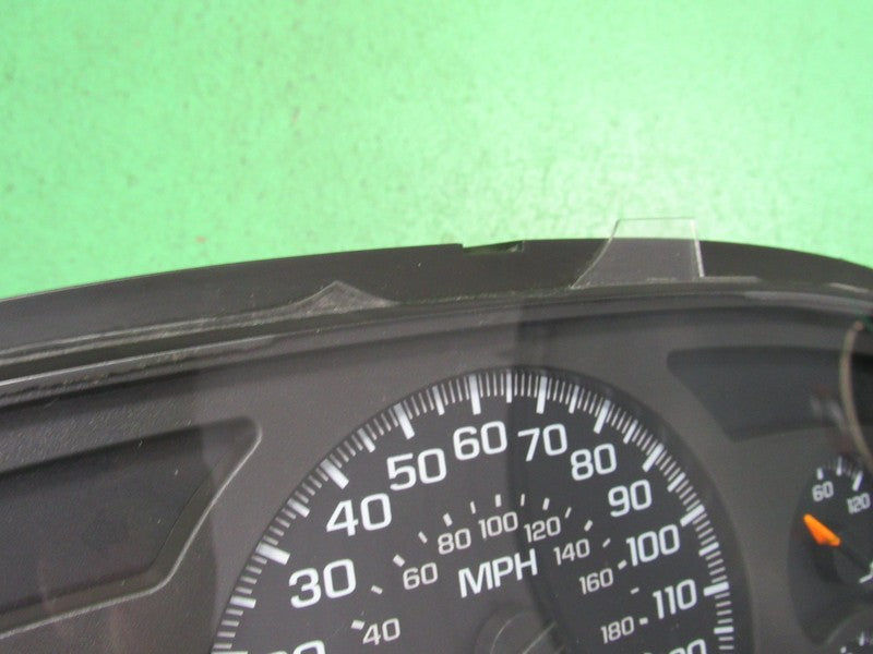 03-04 SILVERADO DURAMAX INSTRUMENT GAUGE CLUSTER SPEEDO MILEAGE PROG R