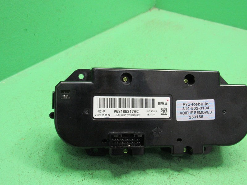 68186217AC 13-18 RAM TRUCK A/C HEATER CLIMATE TEMPERTURE CONTROL TESTE