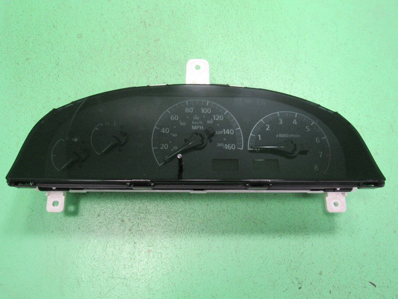 02-04 I35 BASE INSTRUMENT GAUGE CLUSTER GAUGES SPEEDO TACH 245k TESTED