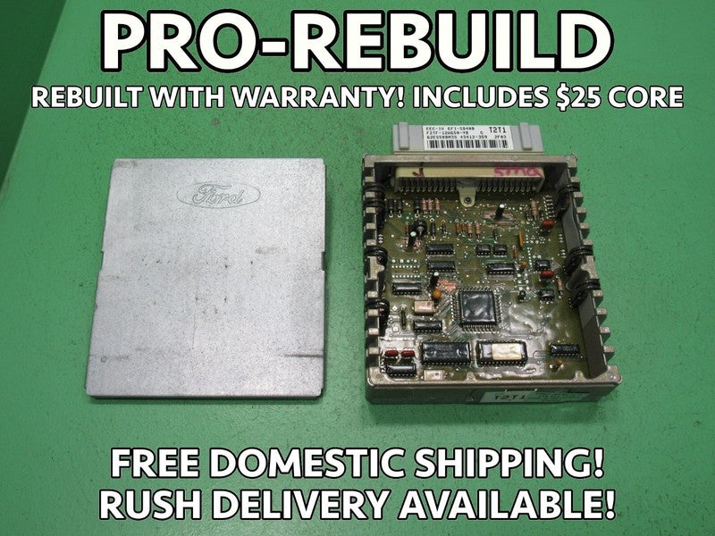 T2T1 FORD E150 E250 5.0 ECU ECM PCM ENGINE COMPUTER F2TF-12A650-YB REB