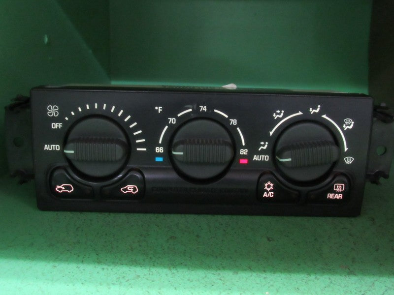 15060162 00-02 TAHOE SILVERADO YUKON A/C AUTO CLIMATE TEMP CONTROL REB