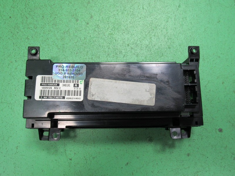 03-04 JEEP GRAND CHEROKEE A/C AUTO DIGITAL CLIMATE TEMP CONTROL REBUIL